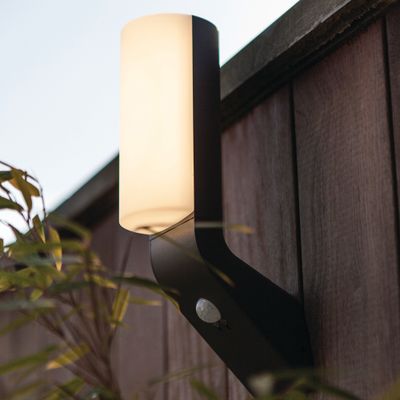 Applique extérieur LED détecteur de mouvements Bati gris IP44 1100 lumens blanc neutre - COREP