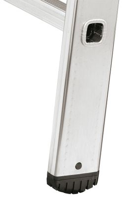 Echelle simple 9 échelons 2,46 m ProfiStep Uno aluminium - HAILO