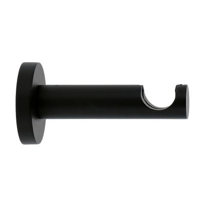 Support tige en métal diam 20 mm Finition Noir mat - MOBOIS