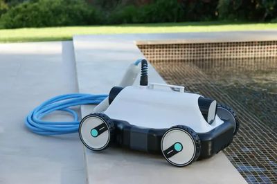 Robot aspirateur piscine Mia - nettoyage fond plat - 28 m² BESTWAY