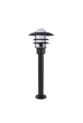 Borne extérieur E27 65cm Nazare noir IP44 60W - COREP