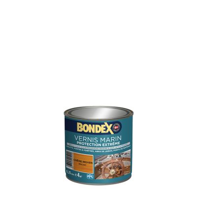 Vernis marin chêne moyen 0,25L BONDEX