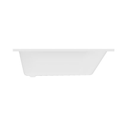 Baignoire Easy bath acrylique blanche L 1600 x P 700 mm BALNEO