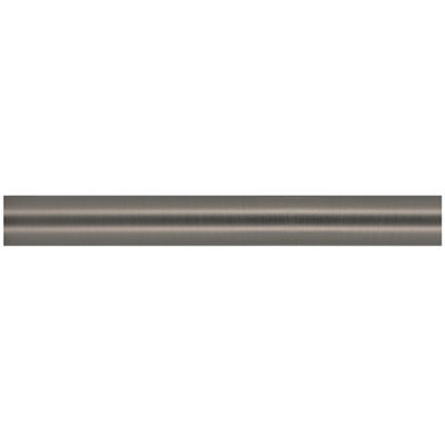 Tringle à rideaux en métal 2.50 m diam 28 mm Finition Gun foncé - MOBOIS