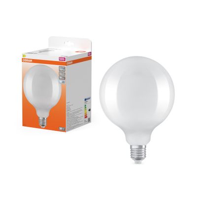 Ampoule LED Globe E27 Dépolie 17W=2452 lumens blanc neutre OSRAM