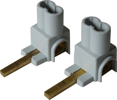 Peigne horizontal phase/neutre 13 modules + bornes d'alimentation par 2 - BATILEC