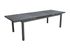 Table de jardin rectangulaire TERAMO en aluminium 180/240x90x77 cm PROLOISIRS
