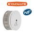 Détecteur de fumée Mini NF Autonomie 10 ans - EVACUATE