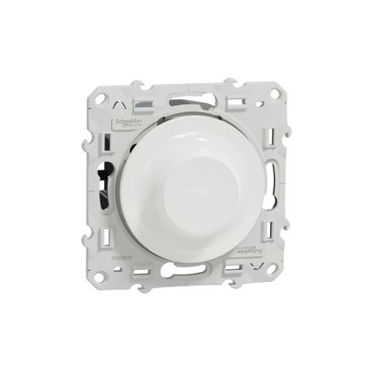 Variateur de lumière rotatif blanc - Odace 2011 SCHNEIDER ELECTRIC