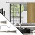 Kit tringle à rideaux extensible en métal de 1.20 à 2.10 m diam 16 à 19 mm Finition Nickel - MOBOIS