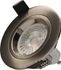 Spot LED encastrable GU10 lumière blanc neutre Acier - Saphyr ARLUX