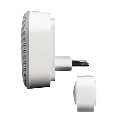 Sonnette sans fil à brancher 150m Cardinalis - TIBELEC