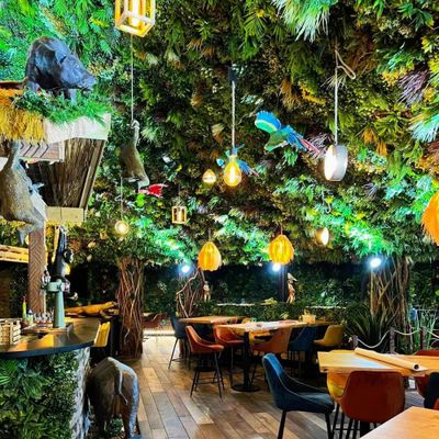 Mur végétal artificiel jungle 1m x 1m AG'CO