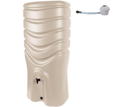 Récupérateur d'eau sable   avec collecteur 350 L - EDA