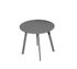 Table basse de jardin MASSAI acier anthracite ø 45 cm - PROLOISIRS