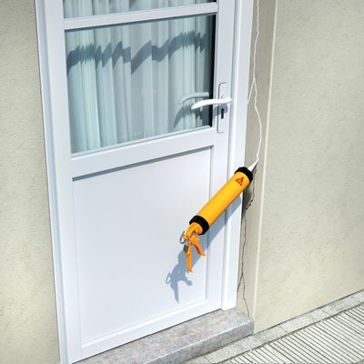 Mastic Acrylique SikaSeal 184 Blanc 300 ml par 3 SIKA