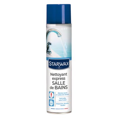 Nettoyant express salle de bains en aérosol 600ml - STARWAX