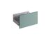 Façade tiroir pour meuble de cuisine Lotus vert d'eau mat 35 x 60 cm OFITRES