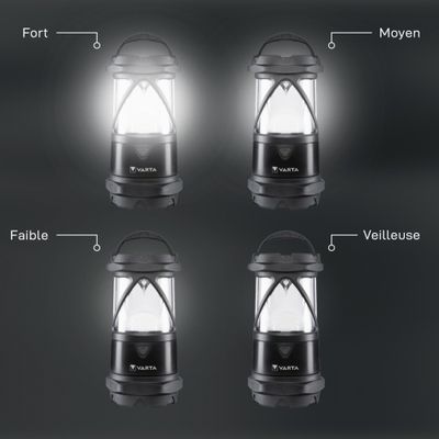 Lampe de camping/ Lanterne extra résistante IP67 6AA 450lm VARTA