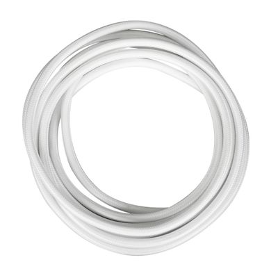 Câble électrique textile 2 x 0,75 mm² pour luminaire 3 m blanc - TIBELEC