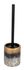 Brosse WC LACONA béton et acier inox multicolore WENKO