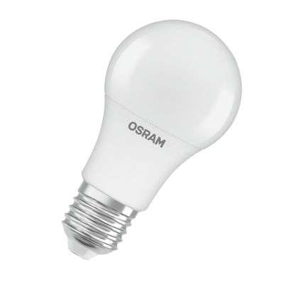 Ampoules LED standard E27 8,5W = 806 lumens blanc chaud par 4 - OSRAM
