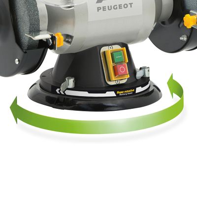 Touret à meuler à sec diamètre 150 mm et à eau diamètre 200 mm PEUGEOT