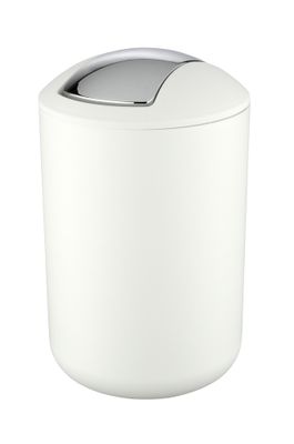 Poubelle 6.5l blanc incassable