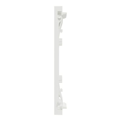 Plaque de finition centrale 1 poste Odace 2025 Architecte blanc craie - SCHNEIDER ELECTRIC