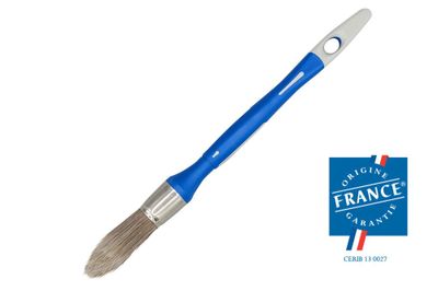 Pinceau à rechampir bi-matière Spécial Lasure et traitement du bois diamètre 18mm SAVY
