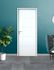Bloc-porte postformé QUADRIZ H.204 X l.93 cm prépeint poussant droit - SMIS