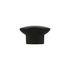 Bouton de meuble ovale noir mat 41 x 19 mm REI