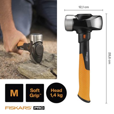 Massette de démolition acier trempé - FISKARS