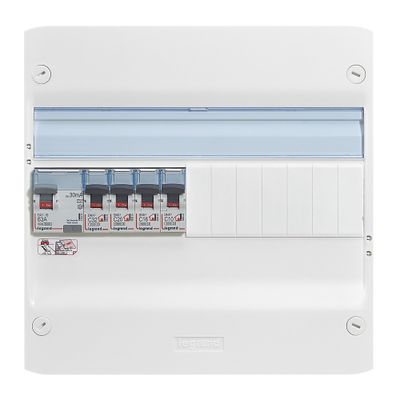 Tableau électrique pré-équipé 1 rangée pour extension cuisine ou cellier- SIEMENS