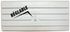 Grille d'aération rectangulaire plate blanc réglable avec moustiquaire 245 x 170 mm AUTOGYRE