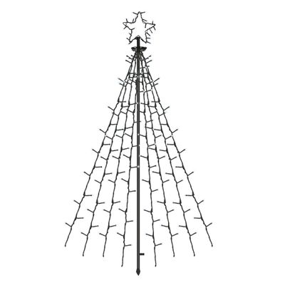 Guirlande lumineuse LED extérieur forme sapin blanc froid IP44 - DEBFLEX