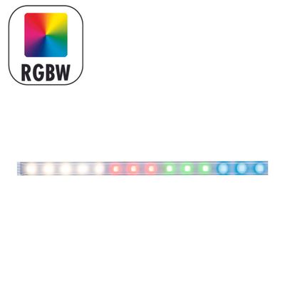 Ruban LED 1m multicolore + blanc IP44 12W 24V Extension MAXLED PAULMANN