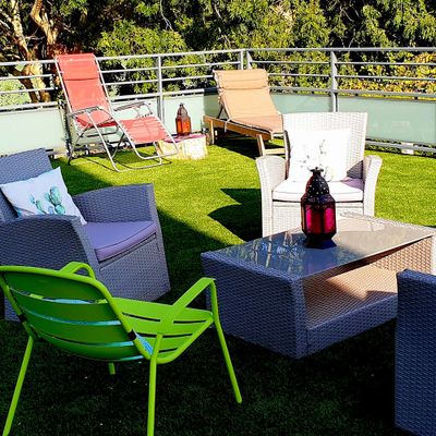 Gazon synthétique Condor 37 mm 4 m x 4 m AG'CO Livraison à domicile incluse