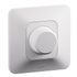 Interrupteur variateur de lumière encastrable universel complet Blanc - Neptune LEGRAND