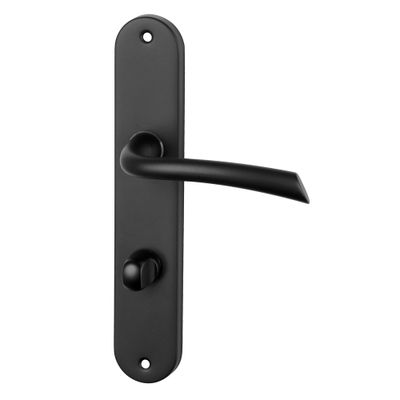 Poignées de porte Pop noir mat à condamnation ALPERTEC