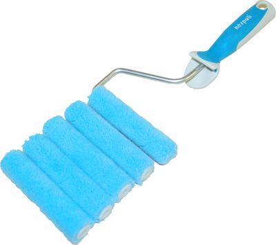 Kit mini rouleau en téflon finition satin 110 mm NESPOLI