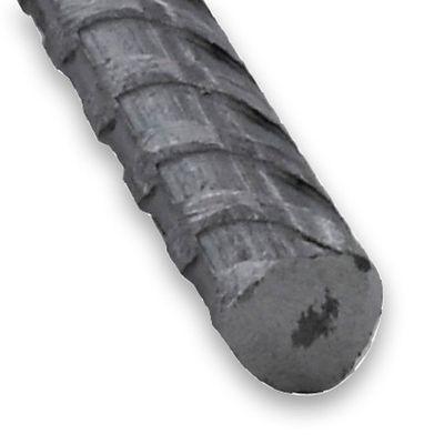 Profilé rond béton crénelé acier laminé à chaud verni diamètre 6 mm 1 m CQFD