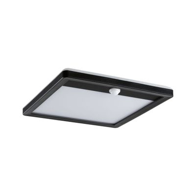 Applique extérieur LED détecteur de mouvements Lamina noir IP44 950 lumens blanc chaud - PAULMANN
