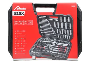 Coffret à douilles 215 pièces - ONSITE