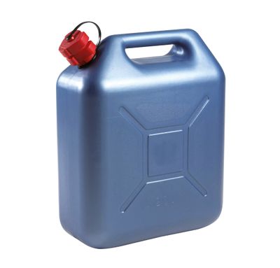 Jerrican bleu alimentaire avec bec verseur rigide 20 litres EDA