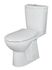 WC à poser Scuadra sortie verticale avec abattant déclipsable PERLINE