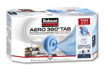 Recharges pour absorbeur d'humidité Aéro 360° par 4 RUBSON