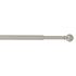 Tringle de vitrage extensible en métal de 40 à 65 cm diam 7 mm Finition Nickel mat - MOBOIS