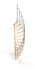 Escalier Saturne gain de place avec rampe SOGEM