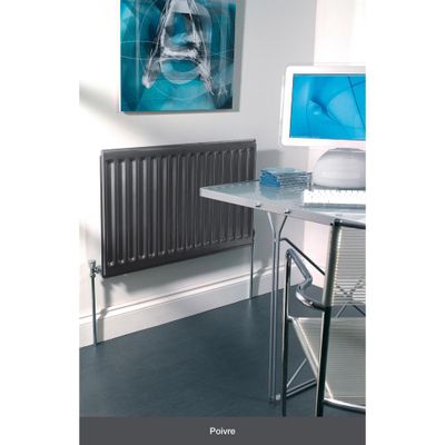 Peinture en aérosol spéciale radiateur poivre satin 400 ml JULIEN